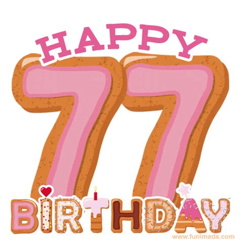 Happy 77th Birthday Card | Funimada.com