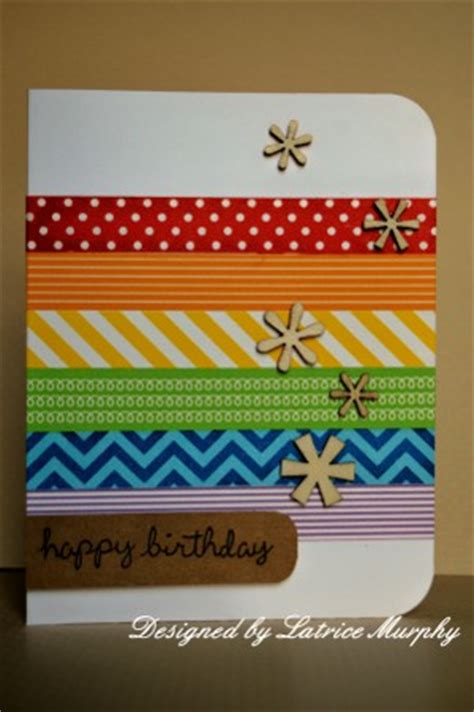 Washi Tape Cards | FaveCrafts.com