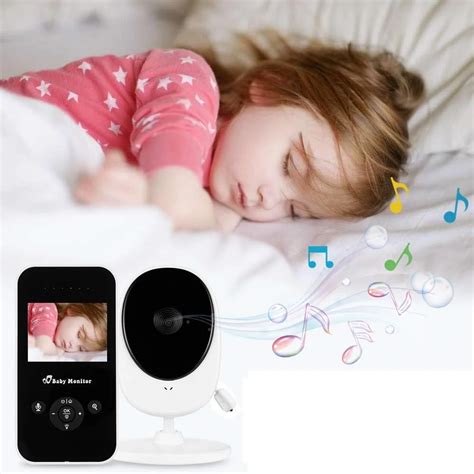 810A baby camera with monitor babyphone 2.4 inch TFT LCD IR Night Light ...