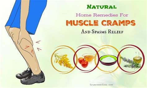 22 Home Remedies For Muscle Cramps And Spasms Relief