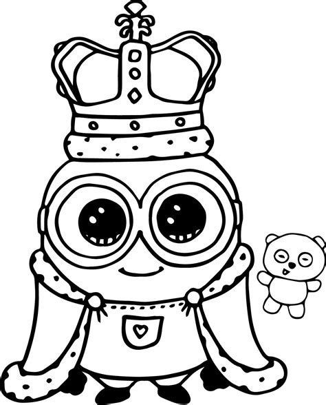 Minion Coloring Pages Bob | K5 Worksheets