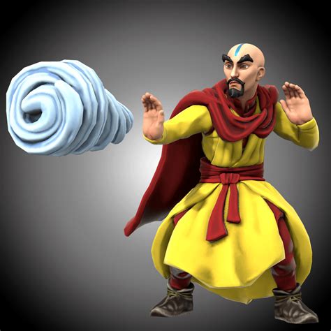 Master Tenzin son of Avatar Aang : r/HeroForgeMinis