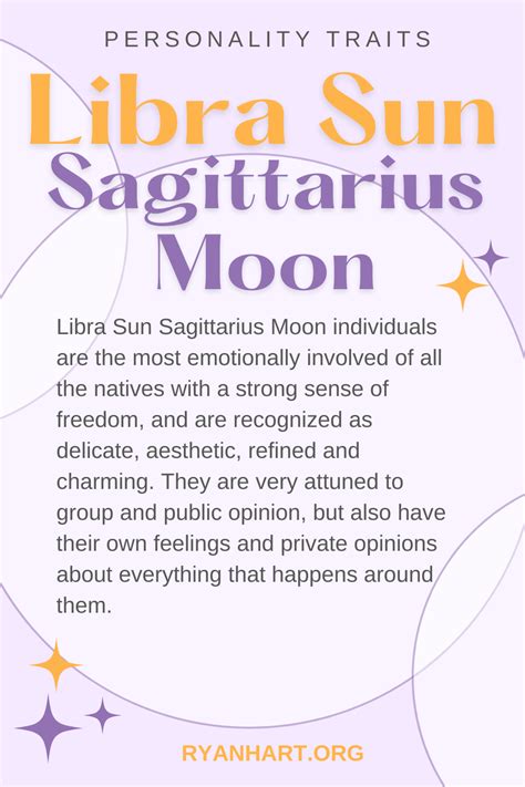 Libra Sun Sagittarius Moon Personality Traits | Ryan Hart