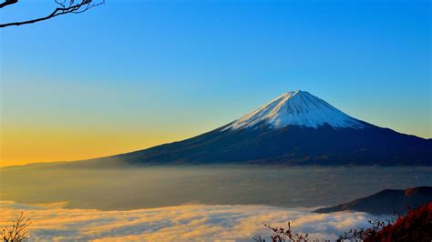 1920x1080 Mount Fuji Sunrise 5k Laptop Full HD 1080P HD 4k Wallpapers, Images, Backgrounds ...