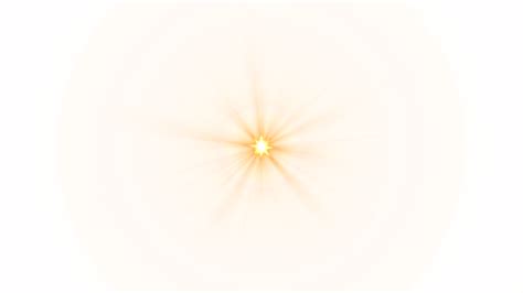 Yellow Lens Flare Png Hd