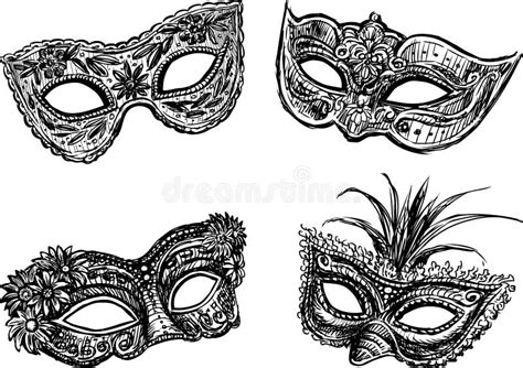 Masquerade Mask stock vector. Illustration of decor, party - 34573164