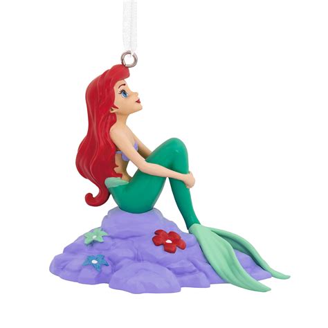 Ariel The Little Mermaid On Rock