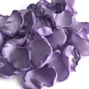 Lavender Rose Petals Purple Flower Petals Table Decoration - Etsy