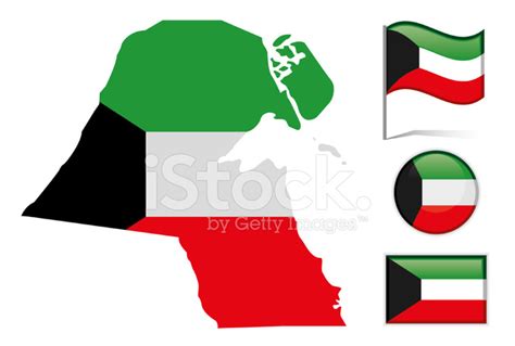 Kuwait Map & Flag stock photos - FreeImages.com