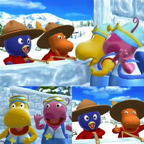 The Snow Fort from the Backyardigans Episode Memes - Imgflip