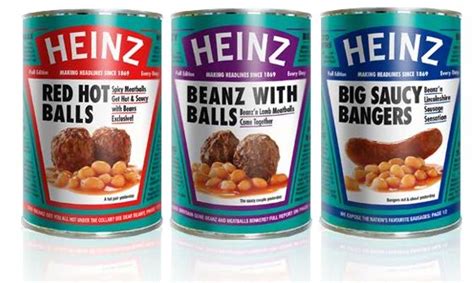 Heinz re-designed flavoured beans cans – yet in UK only – POPSOP