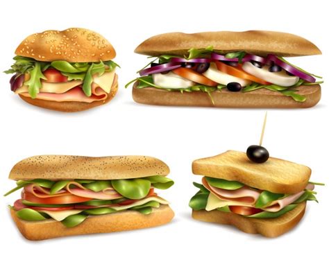 Sub Sandwich Vector at Vectorified.com | Collection of Sub Sandwich Vector free for personal use