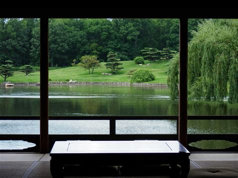 #zen #garden botanic garden #japanese #pond #quiet #outdoor #landscape ...