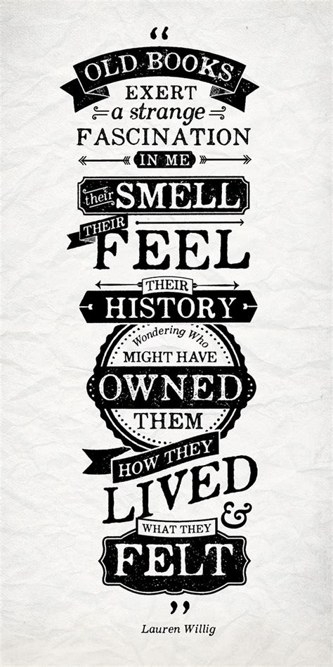 Old Books Quote on Behance