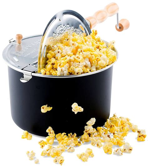 Franklin's Whirley Pop Stove Top Popcorn Maker – Franklin's Gourmet Popcorn