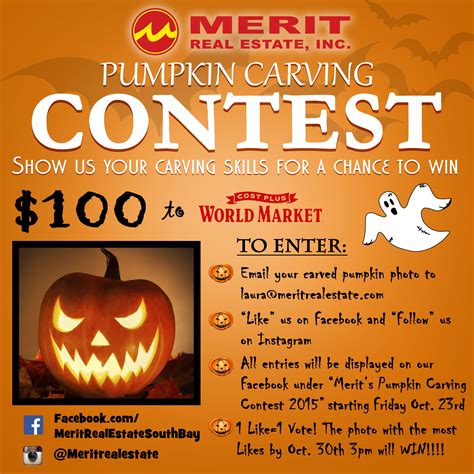 Merit Real Estate's First Annual Pumpkin Carving Contest 2015 - Merit Real Estate