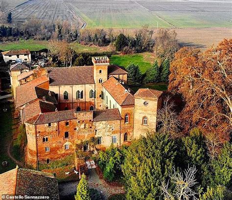 Teenager who lives in Castle Sannazzaro in Italy documents living in the fairytale house on ...