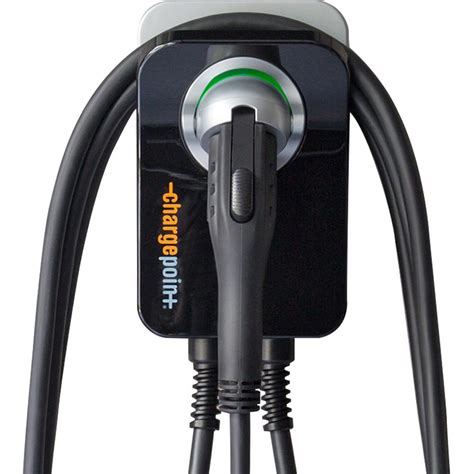 ChargePoint Home Electric Vehicle Charger Wi-Fi Enabled 25 ft. Cord 32 Amp Plug-In Station ...