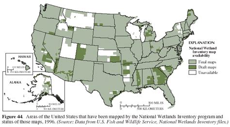 United States Wetlands Map - Map Of Farmland Cave