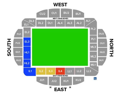 Eugene West Kabar: Bolton Wanderers Stadium Seating Plan