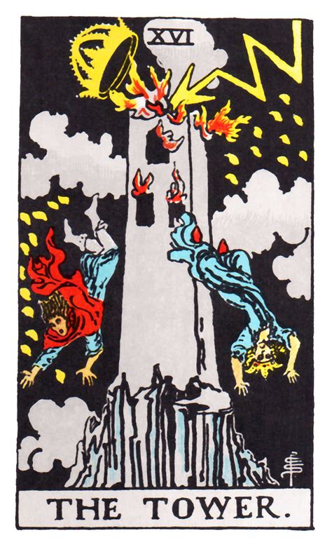 XVI The Tower: Tarot Wisdom for Your Crisis - Oracle of Los Angeles