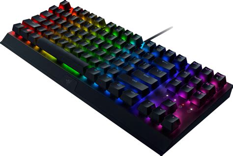 Клавиатура Razer BlackWidow V3 TKL RGB Razer Green (RZ03-03490700-R3R1) Black: обзор ...