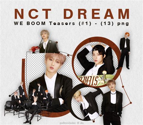 NCT Dream - WE BOOM (#1) {png} by pollovolador on DeviantArt