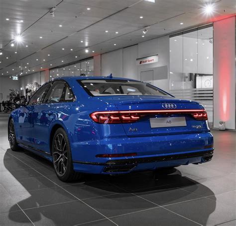 A8 in Audi Exclusive Nogaro Blue💙 : r/Audi