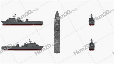 Harpers Ferry-class dock landing ship Blueprint in PNG - Download Ship Clip Art Images