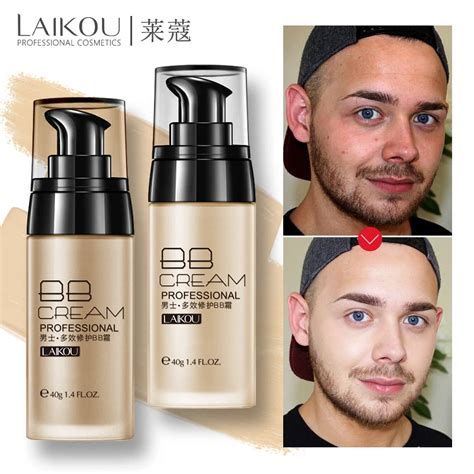 Men BB Cream Face Cream Natural TanWhitening Skin Care for Men Effective Care Sunscreen Face ...