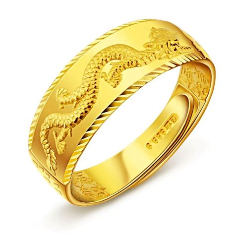 24K Gold Ring For Men