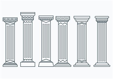 Doric Column Vector Art, Icons, and Graphics for Free Download