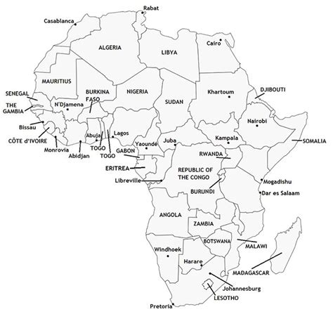 Fix the Africa Map Quiz