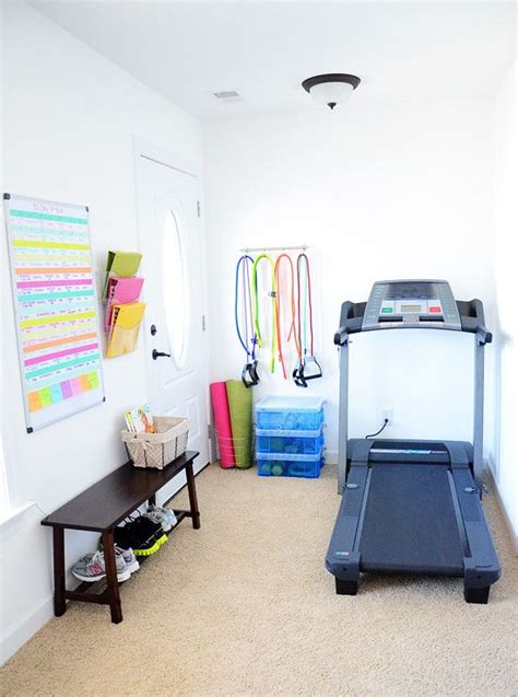 Home Gym Ideas Small Space - 22 Home Gym Ideas For A Tiny Space Home Gym At Home Gym Workout ...