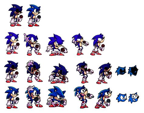 Sonic.exe Fnf Sprite Sheet