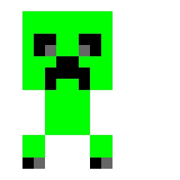 Creeper detonation sequence pixel art