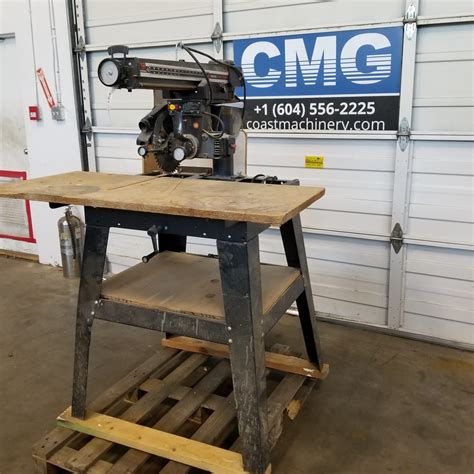 Used Craftsman Radial Arm Saw – Coast Machinery Group