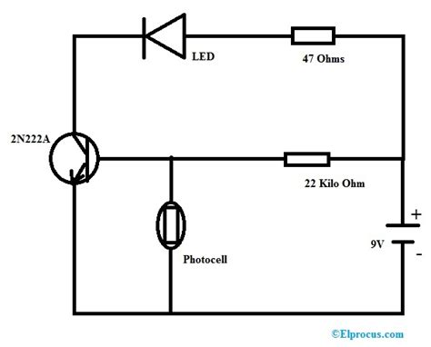 Photoelectric Sensor Circuit Diagram