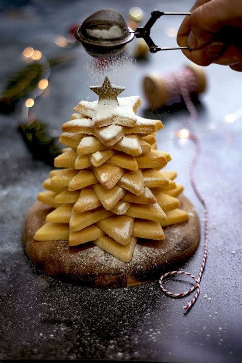 Sapin de Noël en biscuits - Recette facile pour Noël