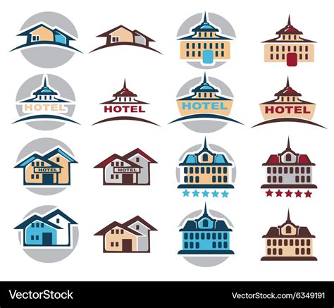 Hotel logo Royalty Free Vector Image - VectorStock