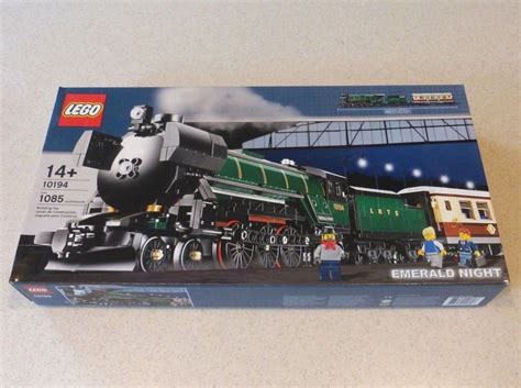 Lego Creator Emerald Night Train (10194) for sale online | eBay | Night train, Lego trains, Lego ...