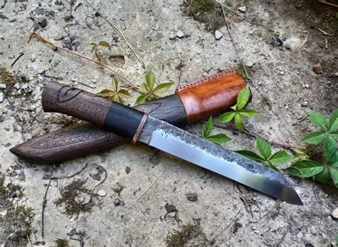 Viking Seax Knife Hand Forged Knife Viking Machete Viking - Etsy