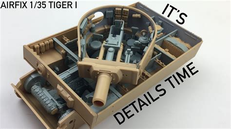 Airfix Tiger 1 Interior Build And Detail: (Airfix 1/35 Tiger I "EARLY VERSION") - YouTube