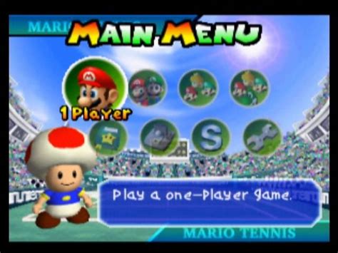 Mario Tennis Screenshots for Nintendo 64 - MobyGames