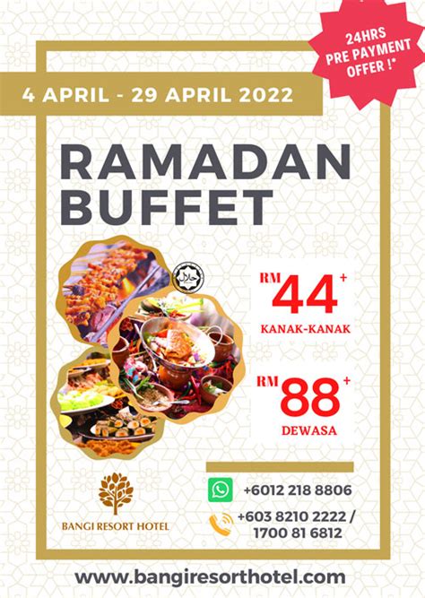 Hotel Bangi Putrajaya Ramadhan Buffet 2022 - ronNewsek