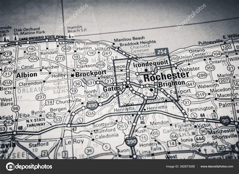 Rochester Usa Map Travel Background Stock Photo by ©aallm 382873588