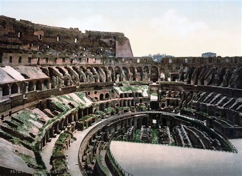 Inside the Coliseum. – Bygonely