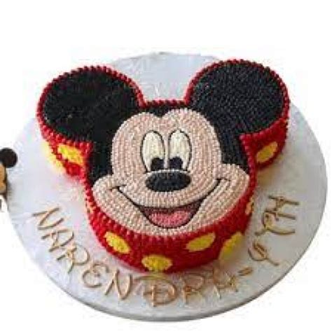 Mickey Mouse Face Cake Delivery In Delhi NCR. The Cake- providing best fresh and eggless mickey ...