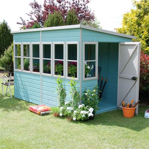 Shire Sun Shiplap Pent Shed | Garden Street