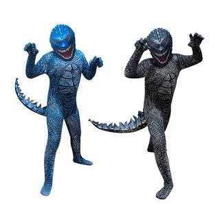 new Halloween Costumes Godzilla Cosplay Costume for Kids Performance Monster Costume Godzilla ...